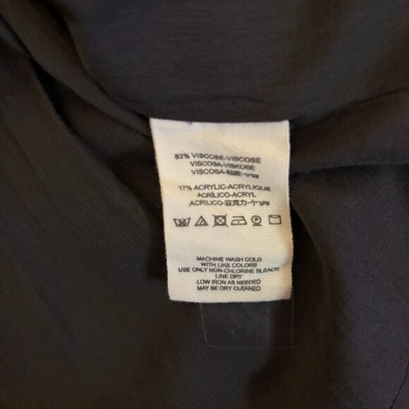 Free People Womens Anas Dress Size *S Button Front Goth Dark Academia Preppy - Picture 12 of 13